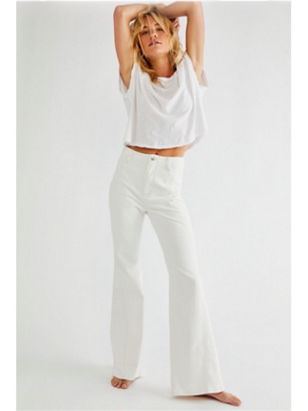 We The Free x Free People Florence Flare Jeans in Jasmine, 30x31, Never Worn!